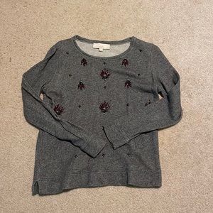 Loft jeweled sweater